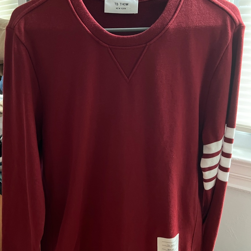 TB Thom crewneck sweater size S